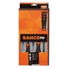 Bahco Phillips and Slotted Standard Screwdriver Set, 5 Pieces, Tip Sizes 0.5x3 mm, 0.8x4 mm, 1x5.5 mm, PH1, PH2 B219.005