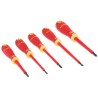 Bahco Phillips and Slotted Insulated Screwdriver Set 5-Piece, IEC 60900, VDE Approved, 1000 V, B220.005