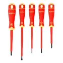 Bahco Phillips and Slotted Insulated Screwdriver Set 5-Piece, IEC 60900, VDE Approved, 1000 V, B220.005