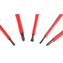 Bahco Phillips and Slotted Insulated Screwdriver Set 5-Piece, IEC 60900, VDE Approved, 1000 V, B220.005