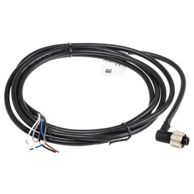 RS PRO Sensor Actuator Cable Female 5 Way Right Angle to Unterminated 2m 60V IP67 124-7072