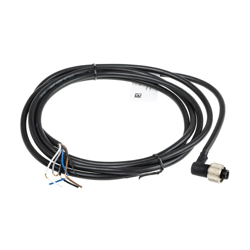 RS PRO Sensor Actuator Cable Female 5 Way Right Angle to Unterminated 2m 60V IP67 124-7072