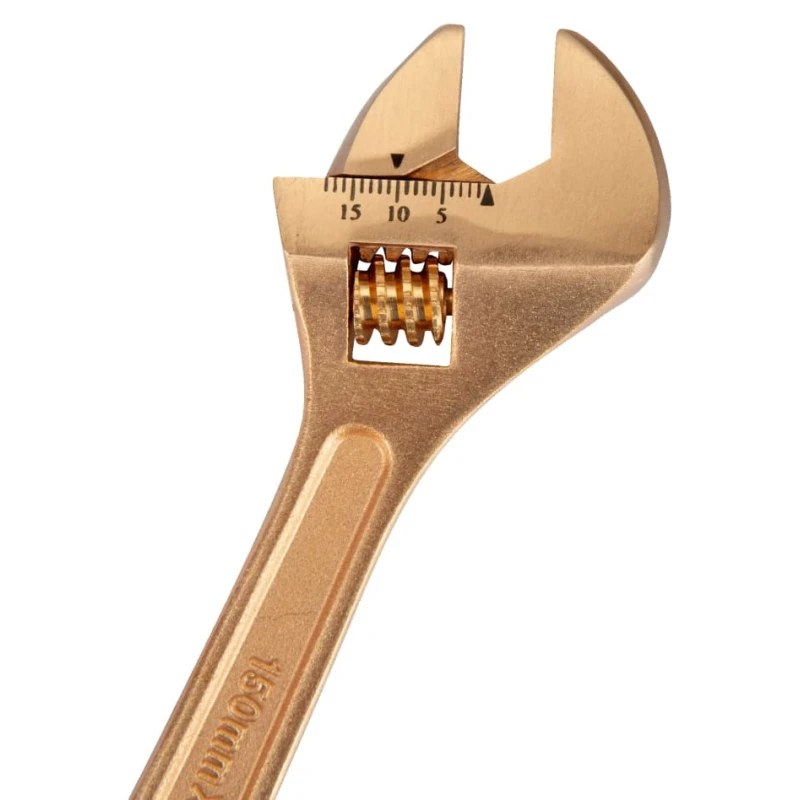 Bahco Adjustable Wrench 36 mm Jaw Capacity 300 mm Overall Length Metal Handle Non-Sparking NSB001-300