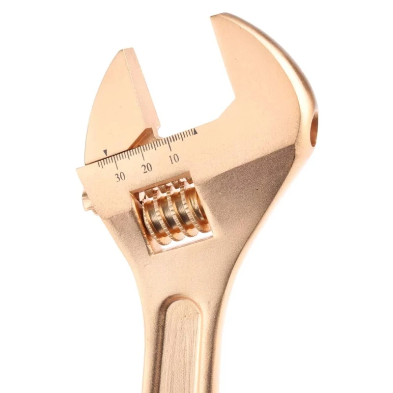 Bahco Adjustable Wrench 36 mm Jaw Capacity 300 mm Overall Length Metal Handle Non-Sparking NSB001-300