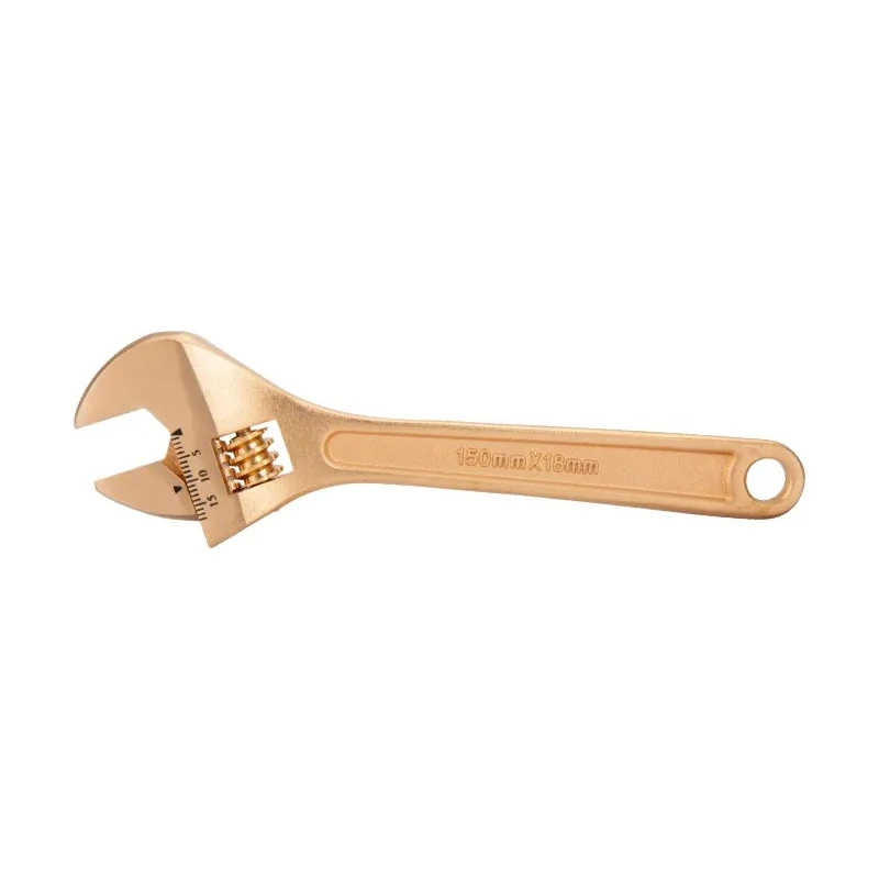 Bahco Adjustable Wrench 36 mm Jaw Capacity 300 mm Overall Length Metal Handle Non-Sparking NSB001-300