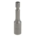 RS Pro Hex Socket Screwdriver Bit, 6.35 mm Drive Size, 7 mm Tip Size, 50 mm Overall Length, Magnetic 1-Piece 125-0402
