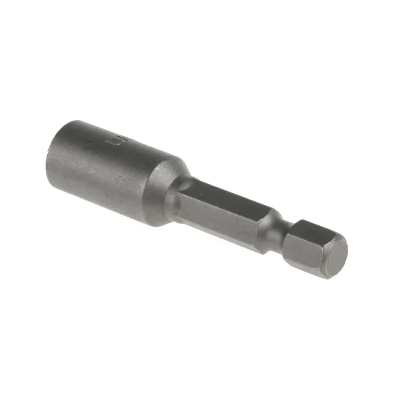 RS Pro Hex Socket Screwdriver Bit, 6.35 mm Drive Size, 7 mm Tip Size, 50 mm Overall Length, Magnetic 1-Piece 125-0402
