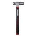 RS PRO Carbon Steel Head Ball-Pein Hammer with Fibreglass Handle, 24 oz 125-0944