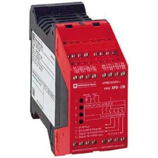 Schneider Electric Preventa 24V DC Safety Relay Manual Reset DIN Rail Mount Screw Terminals IP40 IP20 XPSCM1144P