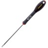 Stanley Standard Slotted Screwdriver with 100 mm Steel Blade, Soft Grip Handle 0-65-008