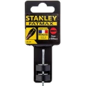 Stanley Standard Slotted Screwdriver with 100 mm Steel Blade, Soft Grip Handle 0-65-008