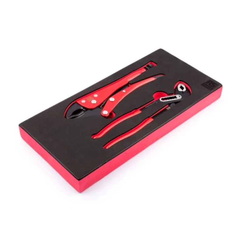 RS PRO 2-Piece Plier Set with Mole Grips and Water Pump Pliers Turkey Origin 125-3064