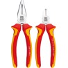 RS PRO 2-Piece Long Nose Plier Plier Set Insulated VDE Approved Combination Pliers, Cutters Turkey 125-3094