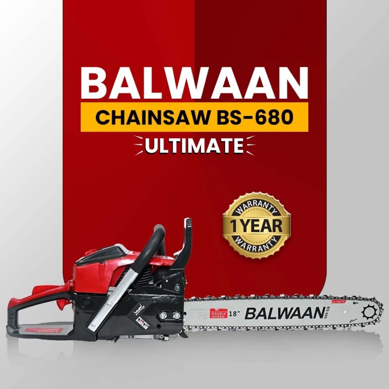 Shop Balwaan BS-680 Ultimate Chainsaw 68cc at Lowest Prices