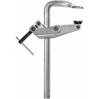 Bessey 300 mm x 120 mm Chrome Stainless Steel Spring Clamp with 7.5kN Clamping Force GRA30-12