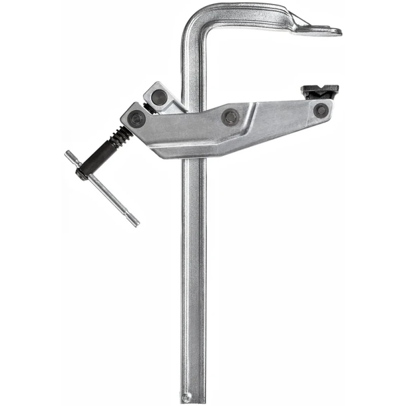 Bessey 300 mm x 120 mm Chrome Stainless Steel Spring Clamp with 7.5kN Clamping Force GRA30-12