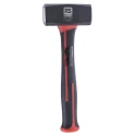 RS PRO Carbon Steel Head Lump Hammer with Fibreglass Handle 1000 g 125-0941