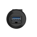Schneider Electric USB Connector Straight Panel Female 1 Port USB Type A USB 3.0 IP20 XB5PUSB3