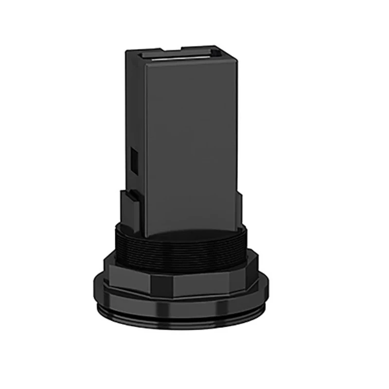 Schneider Electric USB Connector Straight Panel Female 1 Port USB Type A USB 3.0 IP20 XB5PUSB3
