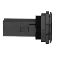 Schneider Electric USB Connector Straight Panel Female 1 Port USB Type A USB 3.0 IP20 XB5PUSB3