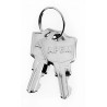 APEM 19mm Key Switch Key for LK Series, Single and Double Pole, Maintained and Momentary, LK-126