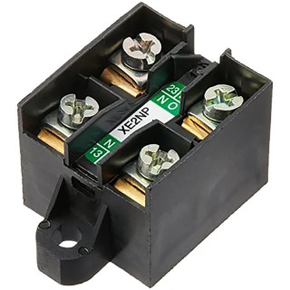 Telemecanique Sensors Limit Switch Contact Block OsiSense XC Series 2 Pole 2 NO Screw Clamp Terminal XE2NP2131