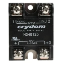 Crydom Solid State Relay, 125A Load, Panel Mount, 530V AC Load, 32V Control HD48