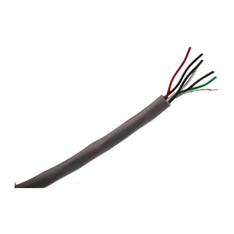 Alpha Wire Alpha Essentials Communication & Control Series Data Cable 3 Pairs 6 Cores 304m Grey Polyvinyl Jacket 5473C SL001