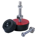 RS PRO Cylindrical M16 Anti-Vibration Mount with 800 kg Compression Load, 125 mm Outside Diameter, 155 mm Overall 126-6366