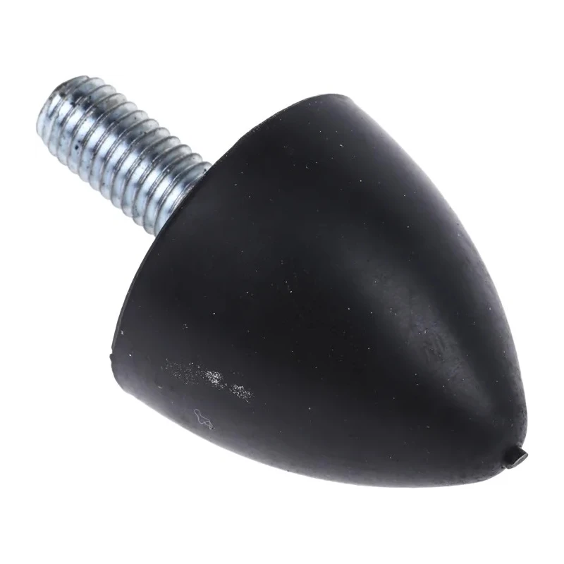 RS PRO M8 Anti-Vibration Mount Bump Stop 30 mm OD, 30 mm Height Rubber Damper 56 kg Load 126-5961