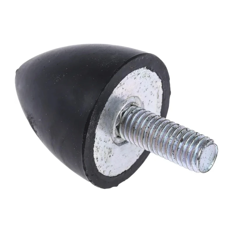 RS PRO M8 Anti-Vibration Mount Bump Stop 30 mm OD, 30 mm Height Rubber Damper 56 kg Load 126-5961