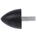RS PRO M8 Anti-Vibration Mount Bump Stop 30 mm OD, 30 mm Height Rubber Damper 56 kg Load 126-5961