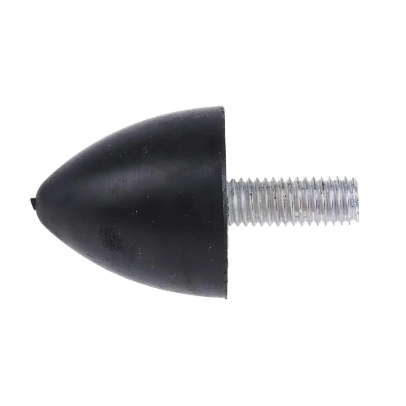 RS PRO M8 Anti-Vibration Mount Bump Stop 30 mm OD, 30 mm Height Rubber Damper 56 kg Load 126-5961