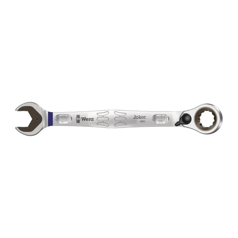Wera Combination Ratchet Spanner Chrome Alloy Steel 213mm Overall Length 16 mm 05020071001