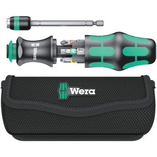 Wera Hex, Hex, Phillips, Pozidriv, Slotted, Torx Screwdriver Bit Set 7 Pieces 05051016001