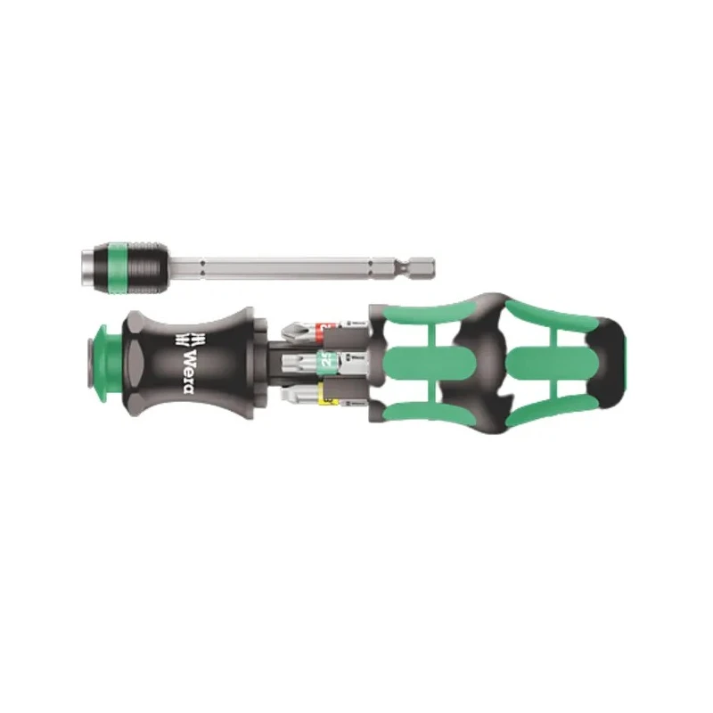 Wera Hex, Hex, Phillips, Pozidriv, Slotted, Torx Screwdriver Bit Set 7 Pieces 05051016001