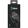 Wera 9-Piece Torx Key Set L Shape Long Arm Black Laser Finish 05073598001