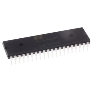 Microchip 8-bit AT80 Microcontroller 40 MHz FLASH, 40-Pin PDIL AT80C51RD2-3CSUM