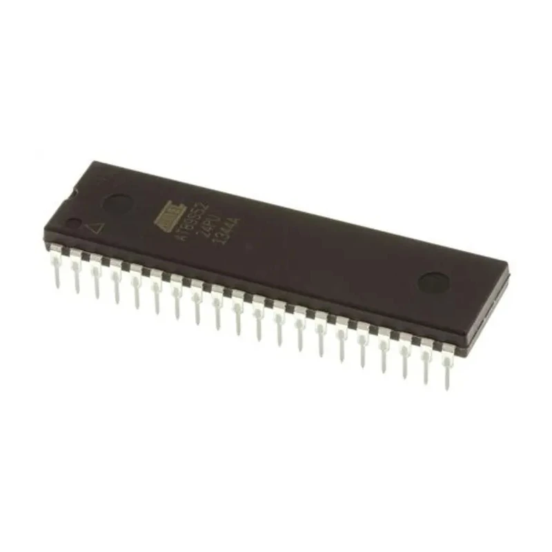 Microchip 8 Bit 8051 AT89 Microcontroller, 24 MHz, 8 kB FLASH, 40-Pin PDIP AT89S52-24PU