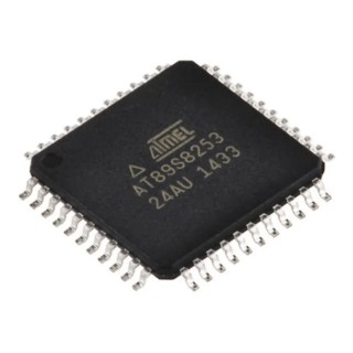 Microchip 8 bit 8051 AT89 Microcontroller, 24 MHz, 12kB FLASH, 44-Pin TQFP AT89S8253-24AU