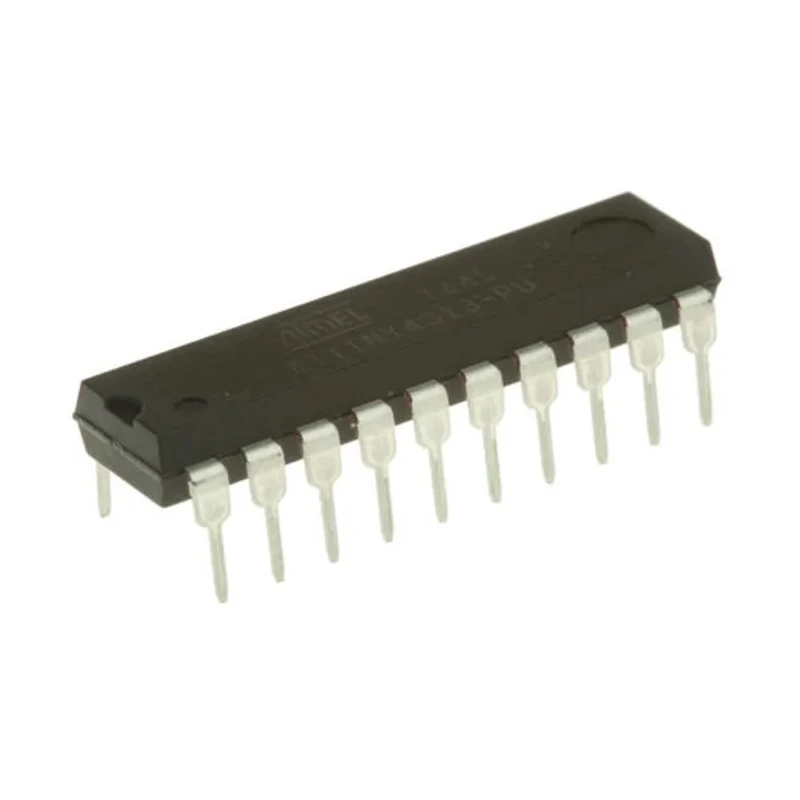 Microchip 8-bit AVR Microcontroller 20 MHz 4kB FLASH 20-Pin PDIP ATTINY4313-PU