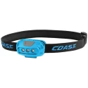 Coast Blue Dual Colour LED Head Torch 37 lm Flood Beam 22 m Range AAA Battery Powered FL14 Blue