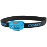 Coast Blue Dual Colour LED Head Torch 37 lm Flood Beam 22 m Range AAA Battery Powered FL14 Blue