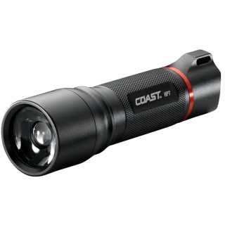 Coast LED Torch Black Aluminium Housing 410 lm Luminous Flux 4 AAA Batteries 142 mm Length HP7 Plus