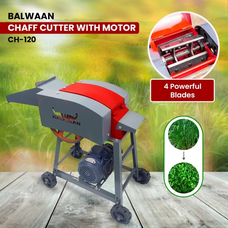 Buy Balwaan CH-120 Chaff Cutter with Motor at Lowest Prices