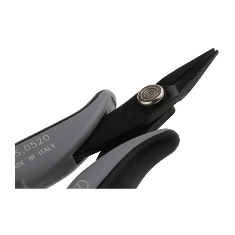 RS PRO Long Nose Plier, 140mm Overall Length, 17mm Jaw, ESD Safe 245-0520