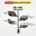 Shop Balwaan BE-4M Manual Earth Auger 4 Inch at Lowest Prices