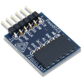 Digilent Expansion Module Development Kit with AD7476A 12-bit ADC Dual Channel 1MSPS SPI Interface 410-064