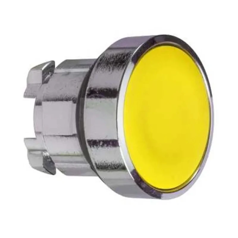 Schneider Electric Harmony Series Yellow Momentary Push Button Head, 22 mm Cutout, IP66, IP67 ZB5AW583