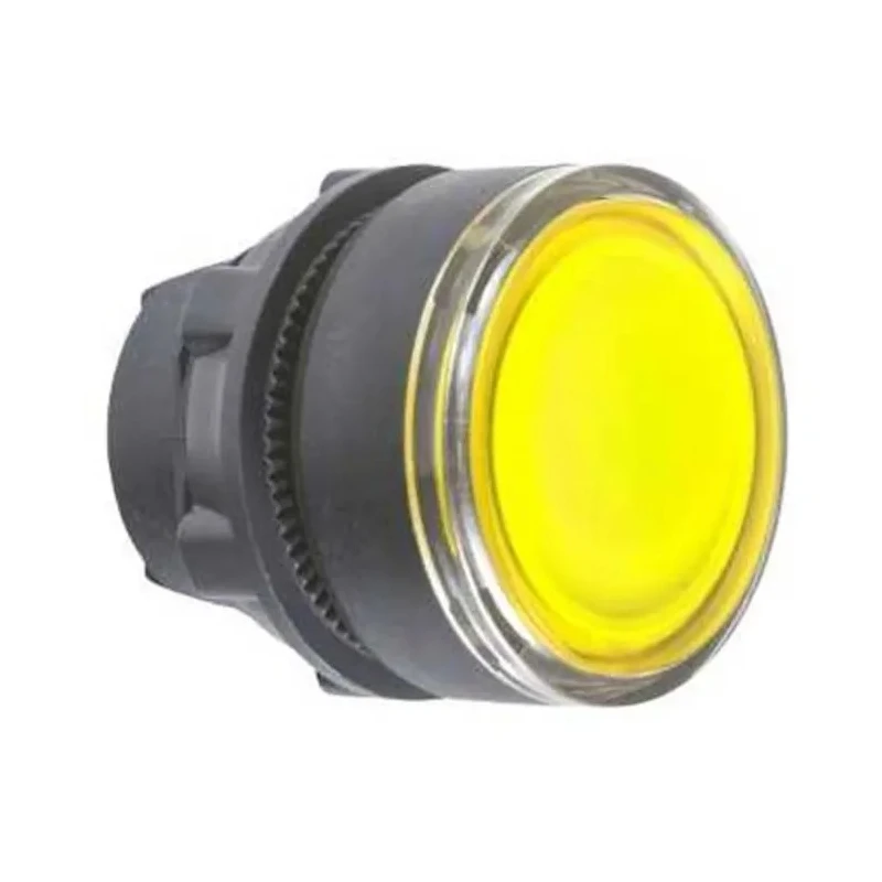 Schneider Electric Harmony Series Yellow Momentary Push Button Head 22 mm Cutout IP69K IP66 IP67 ZB5AW383